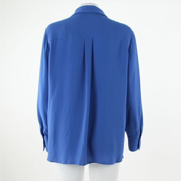 Lafayette 148 New York Scottie Silk Blouse - Picture 3 of 5